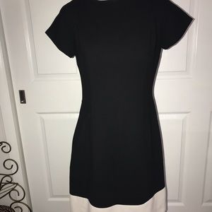 Ellen Tracy black and white dress